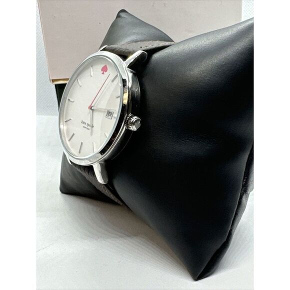 Kate Spade Gramercy 0008 Women\'s Black Leather Strap Analog Dial Watch JNA129 main image 9